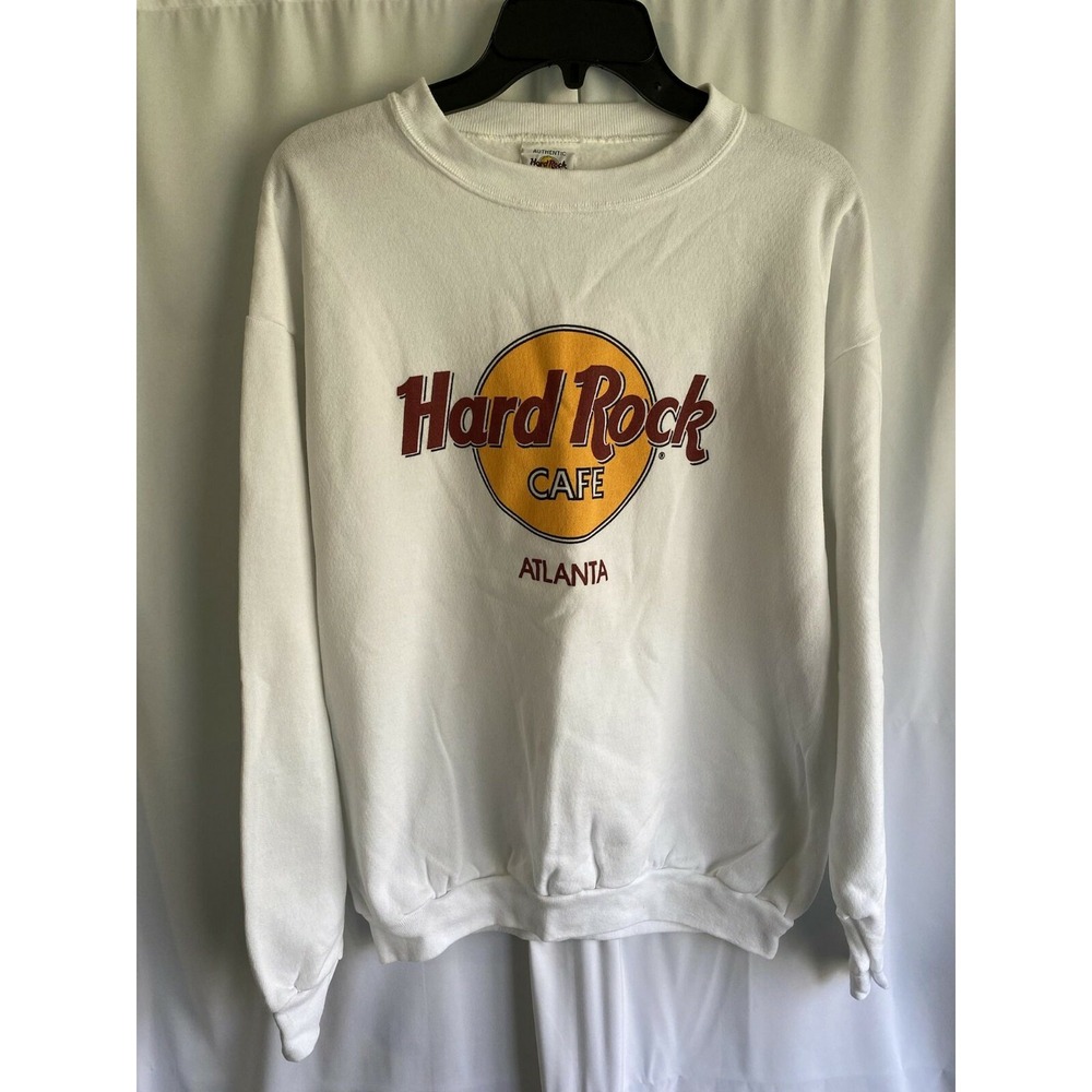 Vintage Hard Rock‎ Cafe Atlanta Crewneck Sweatshirt Large